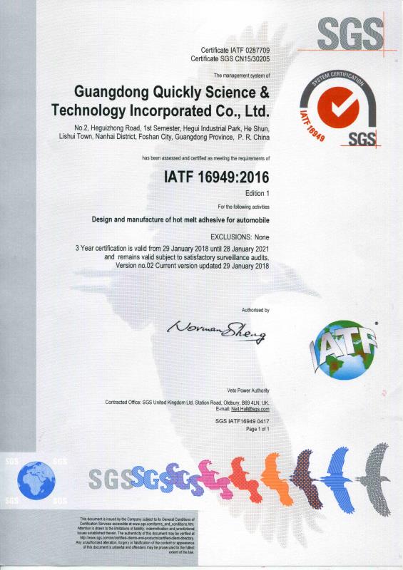 ISO 16949：2016（Chinese Version）